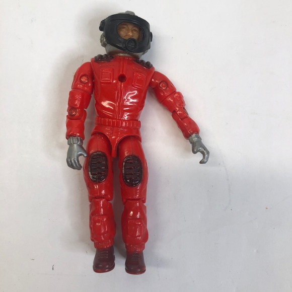 Vintage Remco Military Red Flight‎ Suit Action Figure Toy Collectible 3.75 Inch - Picture 1 of 15